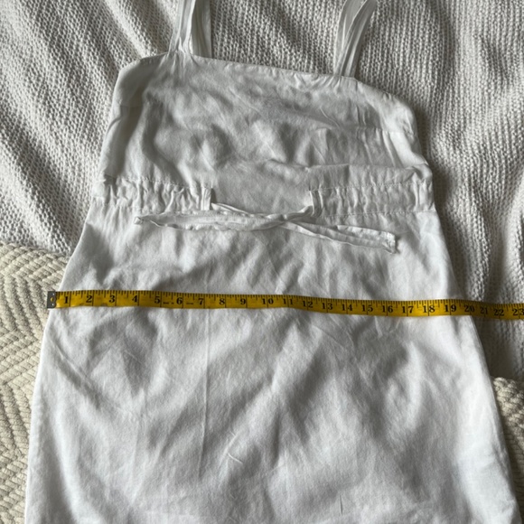 White Mini Dress - Picture 8 of 9